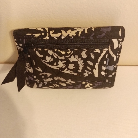Vera Bradley Paisley Noir trifold women's  Wallet - Picture 2 of 5